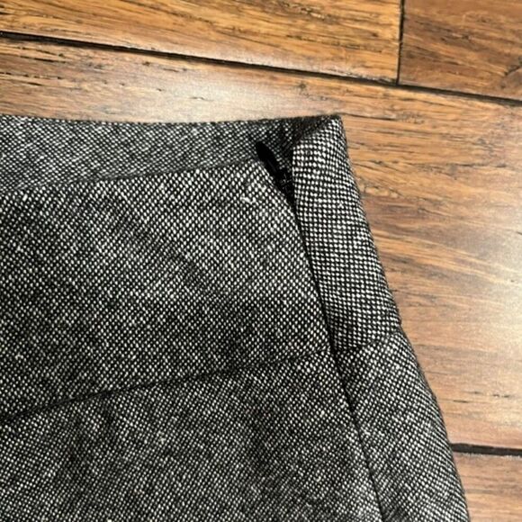 Talbots Classic Wide Leg Tweed Dress Pants Trousers Side Zip Women's Size 6 - Picture 3 of 6